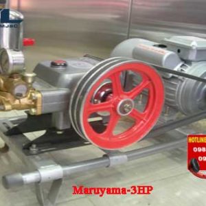 may rua xe day dai maruyama 3hp