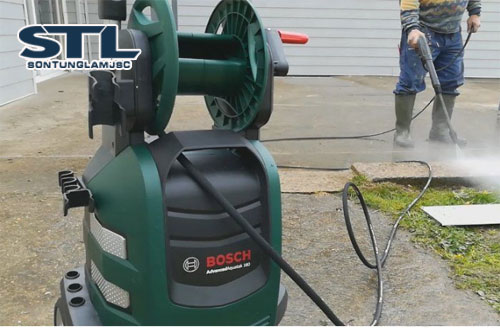may rua xe bosch advanced aqt 160 co thiet ke chac chan