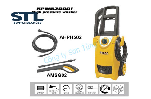 may rua xe gia dinh ap luc cao ingco hpwr20001