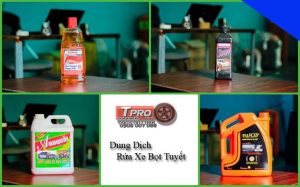 dung dich rua xe bot tuyet tai da nang