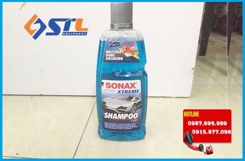 hoa chat rua xe sonax khong cham