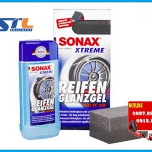 chai gel duong den va bong lop xe sonax xtreme tyre gloss gel 235100 250ml