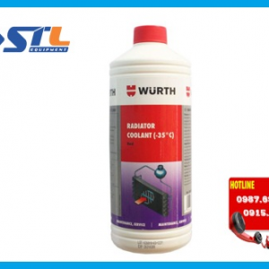 dung dich lam mat dong co wurth radiator coolant loai pha san 1 lit