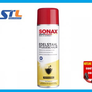 dung dich ve sinh va phuc hoi sonax stainless steel maintenance foam 400ml