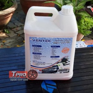 dung dich rua xe bot tuyet ventek 5 lit