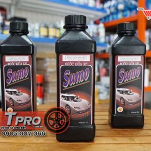 dung dich rua xe sumo 1 lit chai cu 2