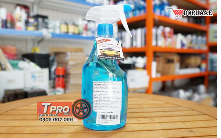 nuoc rua kinh xe wax one 600ml 1