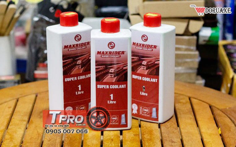dung dich giam nhiet maxrider supper coolant 1 lit 2