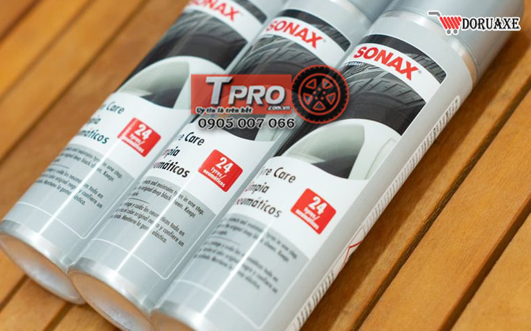 dung dich lam sach va bao duong lop vo xe sonax tyre care 435300 1