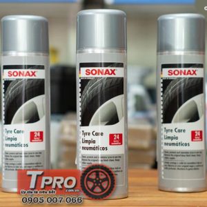 dung dich lam sach va bao duong lop vo xe sonax tyre care 435300 2