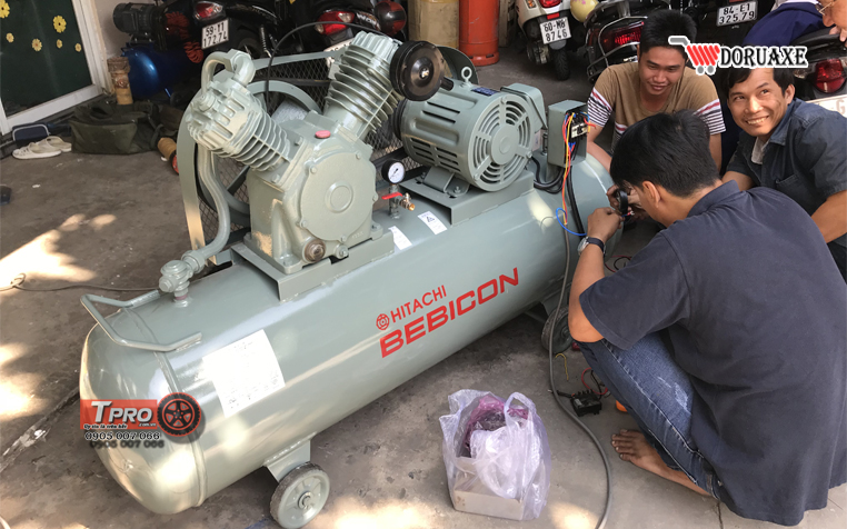 may nen khi hitachi piston 3hp 2 2p 9 5v5a 1