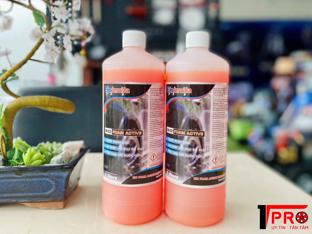 Nước rửa xe siêu bọt tuyết Bio Foam Active 1 Lít Nước rửa xe siêu bọt tuyết Bio Foam Active 1 Lít