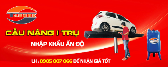 cầu nâng 1 trụ nhập khẩu